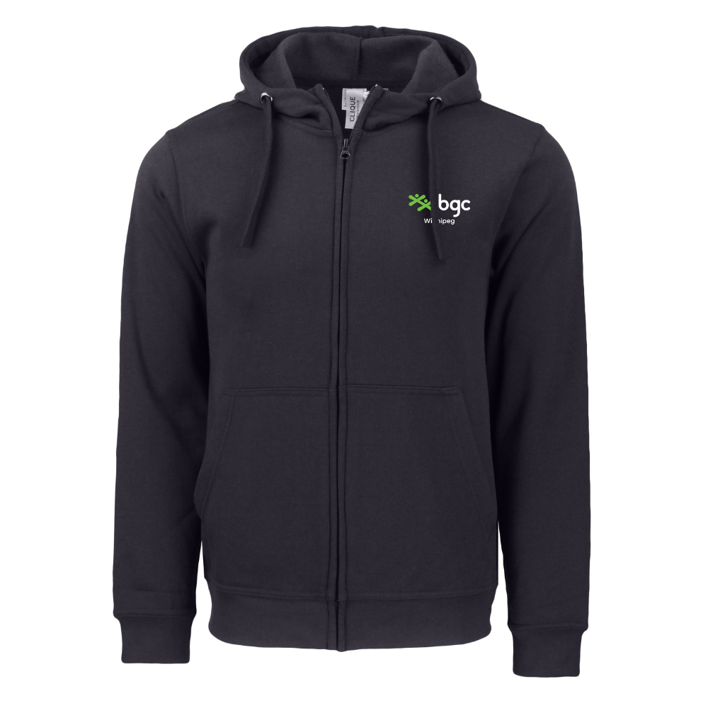 Clique Stockholm Unisex Full Zip Hooded Sweatshirt